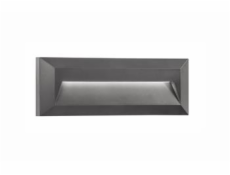 Svítidlo Nova Luce PULSAR STEP GREY 5 schodišťové, IP 54, 2 W