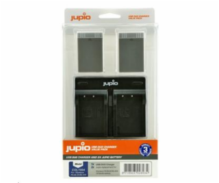 Set Jupio 2x baterie PS-BLS5 / PS-BLS50 - 1210 mAh a duál...