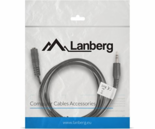 Lanberg CA-MJFJ-10CC-0015-BK LANBERG Minijack 3.5mm M/F 3...