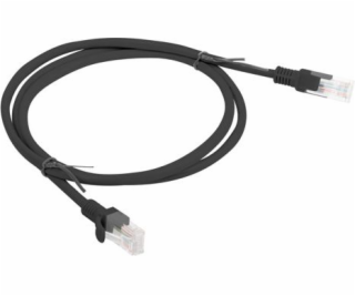 Lanberg PCU6-10CC-0100-BK networking cable Black 1 m Cat6...