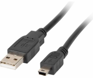  LANBERG USB MINI (M) na USB-A (M) 2.0 kábel 0,3m, čierny...