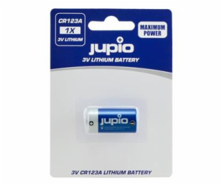 Baterie Jupio CR123A Lithium 3V 1ks 