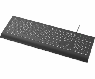 KRUX ERGO LINE wired black US keyboard