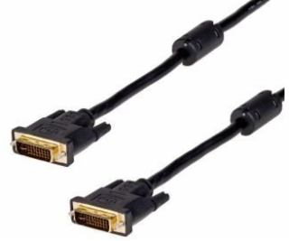 Akyga AK-AV-02 DVI cable 1.8 m DVI-I Black