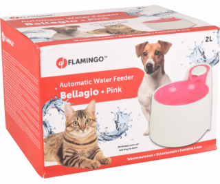 Flamingo Automatická fontánka Bellagio růžová 2000ml