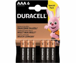 Batéria Duracell Duracell AAA/LR03 | Základné Duralock 6 ks