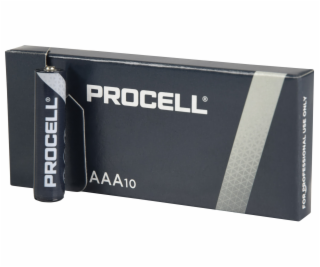 Duracell Procell AAA baterie, 1.5V alkalické, 10ks v balení