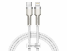 Baseus Dátový kábel Cafule USB-C/Lightning PD 20W 1m biely