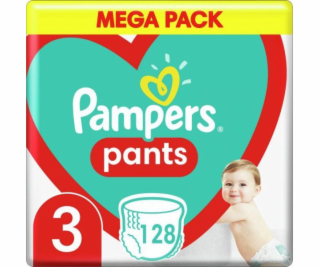 Pampers Pants 3 6-11kg 128ks plienky 