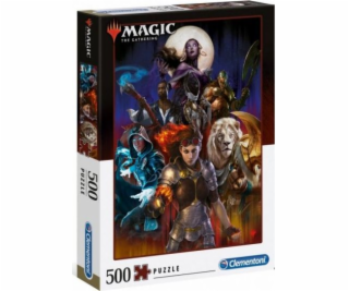 Clementoni Puzzle 500 dielikov Kolekcia Magic The Gathering