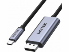 UNITEK V1409A cable gender changer USB-C DisplayPort Black Grey