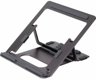 POUT EYES3 ANGLE - Aluminum portable laptop stand grey