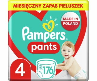 Pampers Pants Boy/Girl 4 176 pc(s)