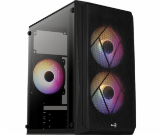 Aerocool CS107 počítačová skriňa Mini Tower Čierna