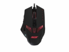 ACER GAMING MOUSE -  max. 4200dpi,8 programovatelných tlačítek, 6 barev podsvícení,20g závaží, životnost 5 mil. kliknutí