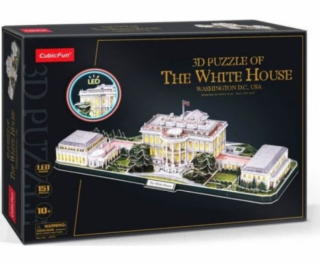 WHITE HOUSE 3D LED PUZZLE - L529H