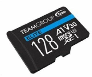 TEAM MicroSDXC karta 128GB ELITE A1 V30 UHS-I U3 (90/45 M...