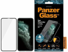 PanzerGlass PanzerGlass E2E Super + iPhone XS Max / 11 Pre Max Case Friendly Antibakteriálna čierna / čierna