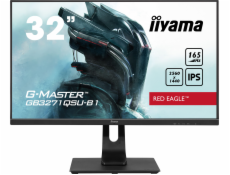 32" iiyama G-Master GB3271QSU-B1: IPS, WQHD @ 165Hz, 400cd/m2, 1ms, HDMI, DP, USB, FreeSync, height