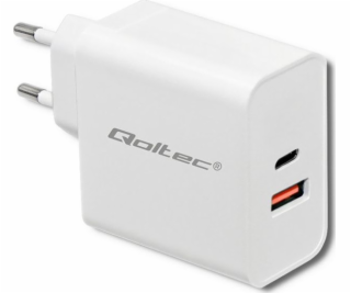 Qoltec 51715 Charger| 63W | 5-20V | 1.5-3A | USB typ C PD...