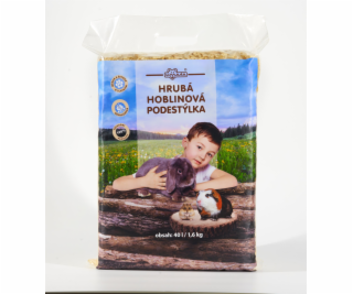 LIMARA hrubá hoblinová podestýlka, 40l/1,6Kg