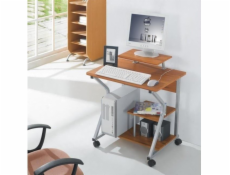 TECHLY Compact Computer Desk 700x500 Beech