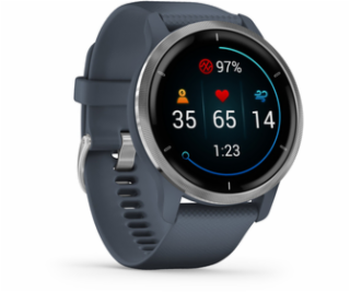 VENU 2 Silver/Granite Blue GARMIN