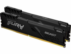 KINGSTON FURY Beast 32GB 3733MHz DDR4 CL19 DIMM (Kit of 2) 1Gx8 Black