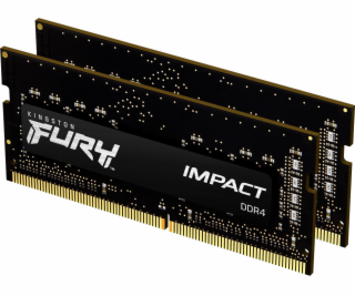 KINGSTON FURY Impact 16GB 3200MHz DDR4 CL20 SODIMM (Kit o...