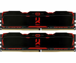 DIMM DDR4 16GB 3200MHz CL16 (Kit 2x8GB) GOODRAM IRDM X, b...