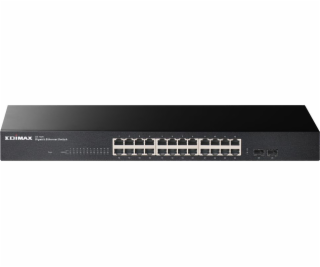 Edimax 24-Port Gigabit s 2 SFP Slots Rack-mount Switch