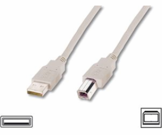 Digitus Připojovací kabel USB 2.0, typ A - B M / M, 1,8 m...