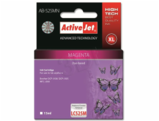 Activejet AB-525MN ink for Brother printer; Brother LC525M replacement; Supreme; 15 ml; magenta