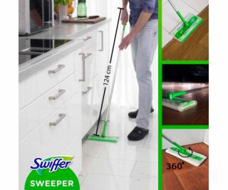 Swiffer Swiffer Sweeper štartovacia sada s 1 násadou, 8 p...