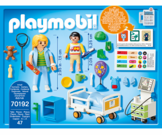 Playmobil 70192 Detská nemocničná izba