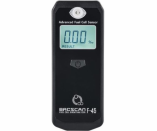 BACscan F-45 alcohol tester 0 - 4% Black