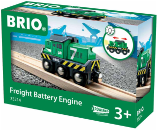 Brio Elektrická lokomotíva zelená 33214