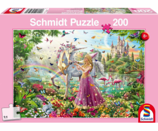 Puzzle Schöne Fee im Zauberwald