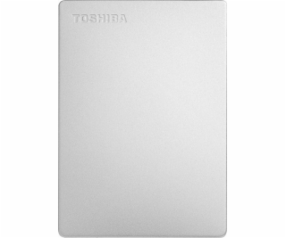 TOSHIBA HDD CANVIO SLIM 2TB, 2,5 , USB 3.2 Gen 1, stříbrn...