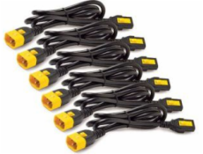 APC Power Cord Kit (6 ea), Locking, C13 to C14, 1.2m