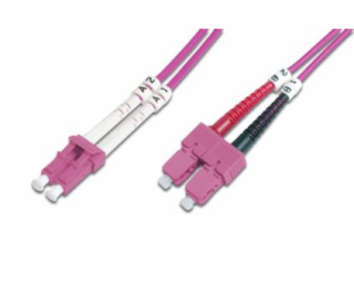 DIGITUS Fiber Optic Patch Cord, LC to SC, Multimode OM4 -...