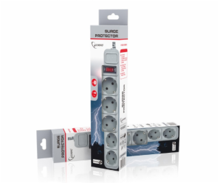 ENERGENIE SPG3-B-10C Gembird Surge protector, 5 sockets (...