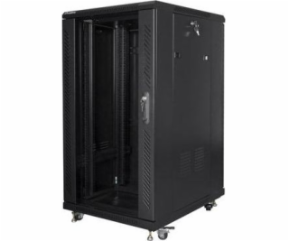 LANBERG FREE STANDING 19 RACK CABINET 22U 600X800 BLACK