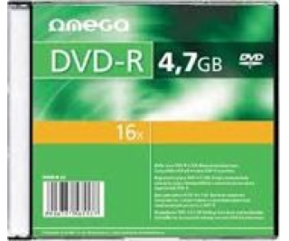 OMEGA DVD-R 4,7GB 16X SLIM CASE*10 [56818]