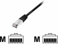 Equip Patchcord, Cat6, S/FTP, HF, 7.5m, czarny (605595)