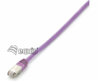 Equip Patchcord Cat6, S/FTP, 10m, Fialový (605556)