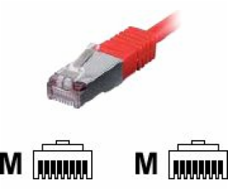 Equip Patchcord, S/FTP, Cat6, PIMF, 1m, czerwony (605520)