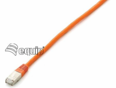 Vybavte 605670 RJ45 Plug Patch Cable na RJ45 Plug S/FTP CAT.6A/10G 1,00 m Orange