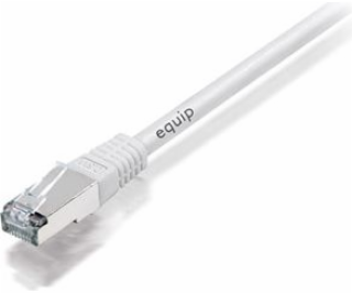 Equip Patchcord, S/FTP, Cat6A, PIMF, HF, 15m, bialy (605618)