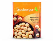 Seeberger Sušené pražené a solené jadrá makadamových orechov 125 g